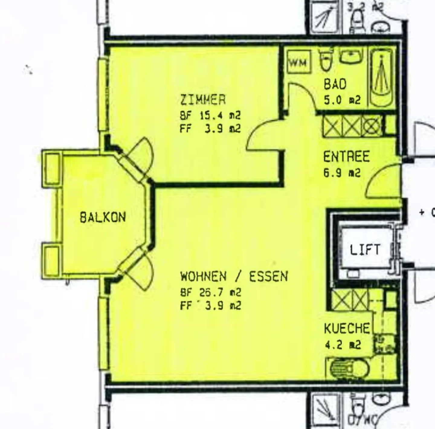 Charmante 2.5-Zimmer-Wohnung - Foto 9 von 9