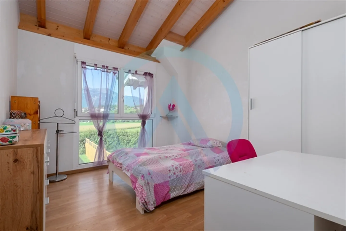 Maison jumelée à Ollon avec grand jardin plat et vue sur les Dents-du-Midi - Photo 8 sur 15