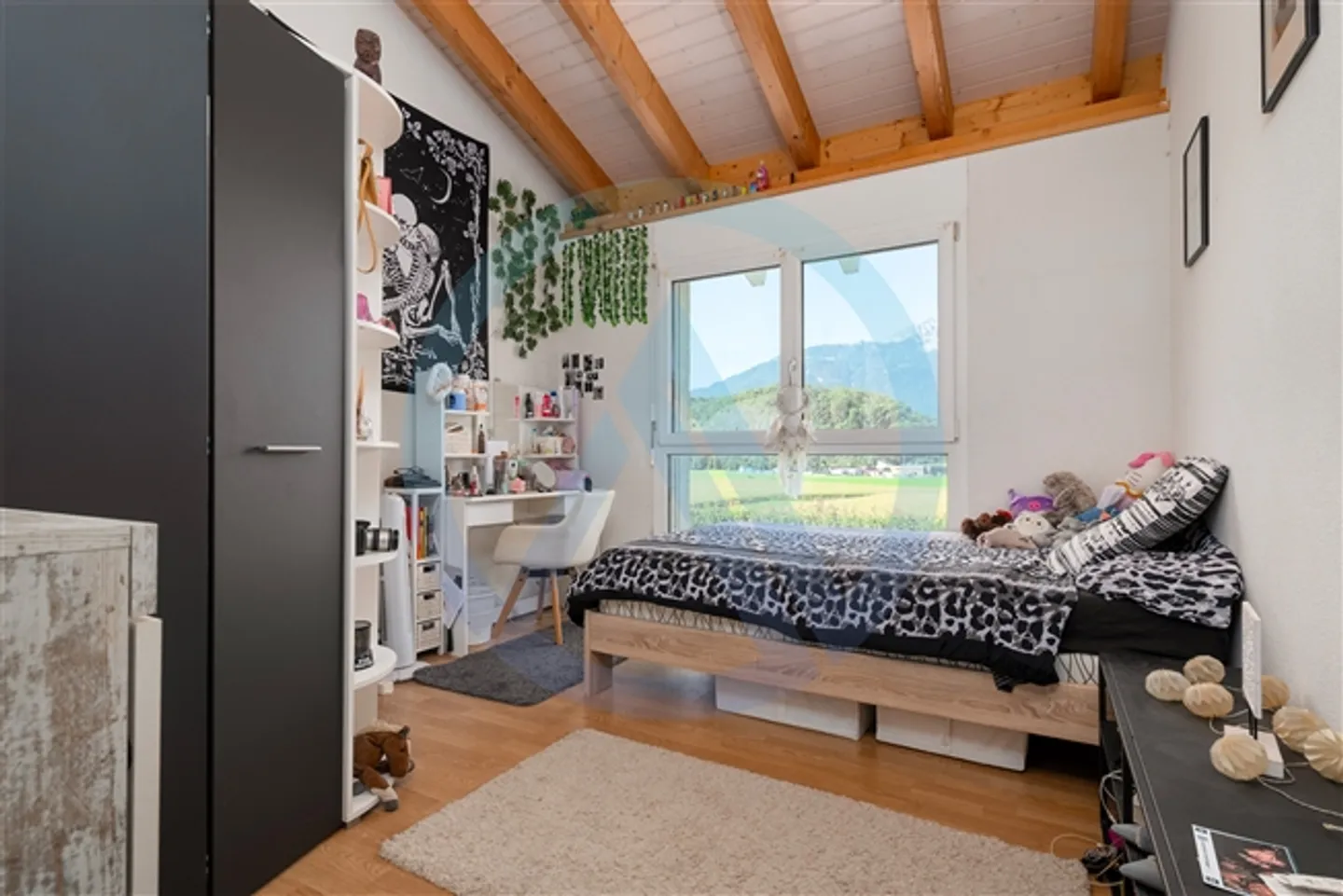 Maison jumelée à Ollon avec grand jardin plat et vue sur les Dents-du-Midi - Photo 10 sur 15