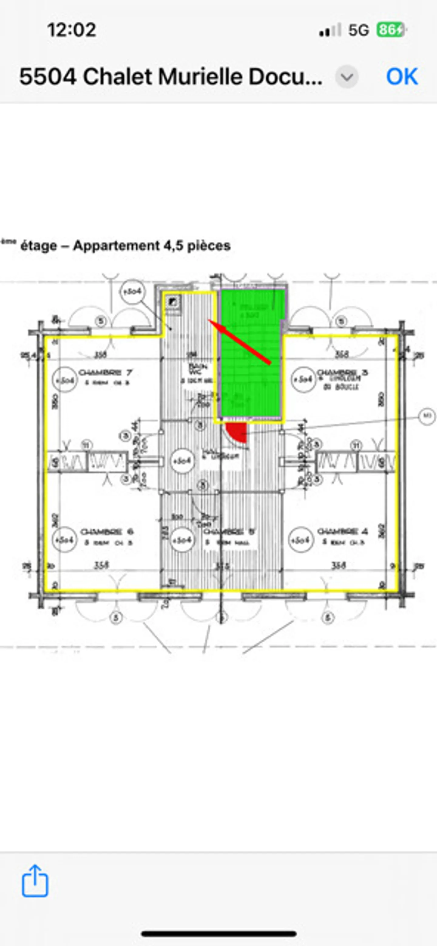 La Lécherette: appartamento 4 locali per 4 mesi, stagione invernale - Foto 2 di 13