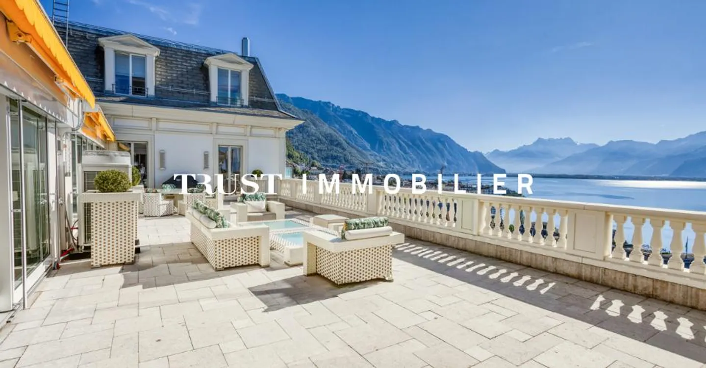 Außergewöhnliche Residenz auf dem Gipfel von Montreux - Foto 4 von 12