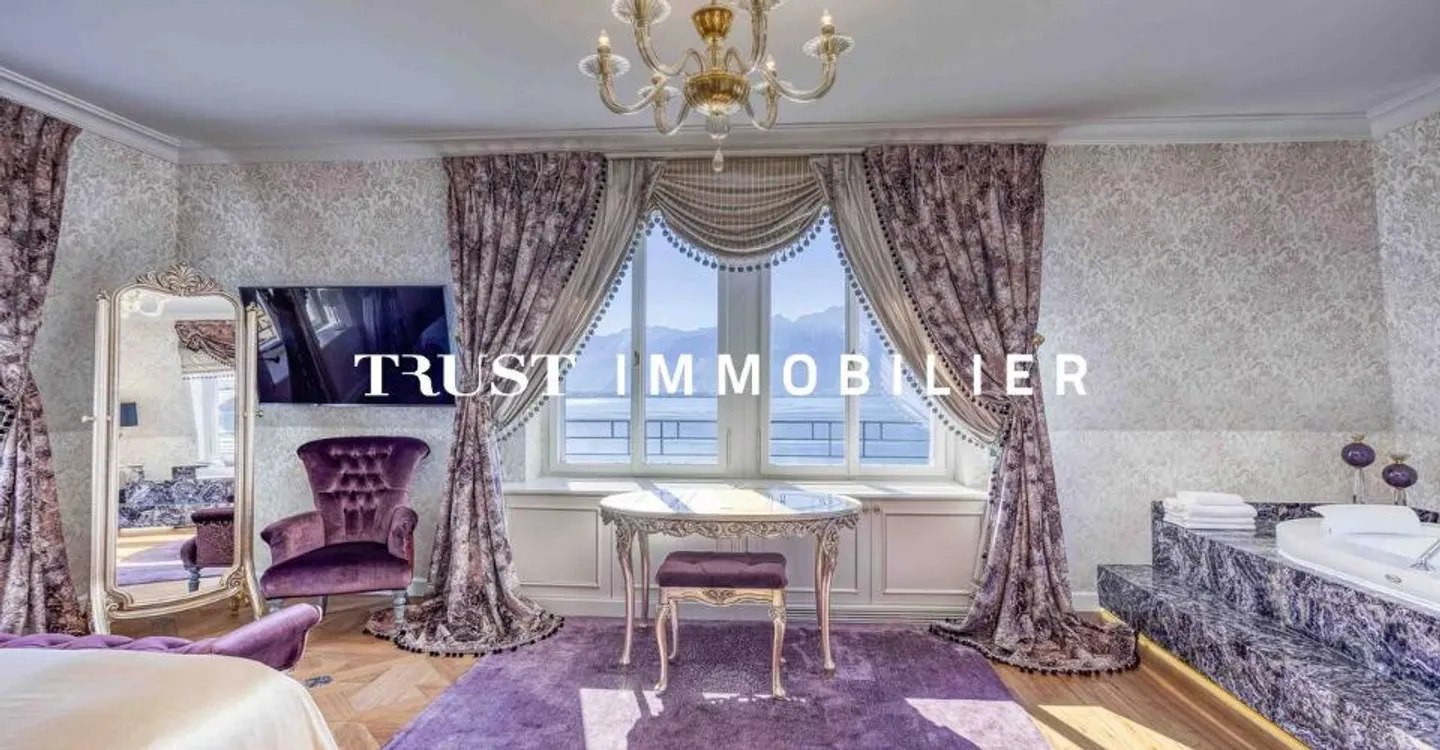Außergewöhnliche Residenz auf dem Gipfel von Montreux - Foto 9 von 12