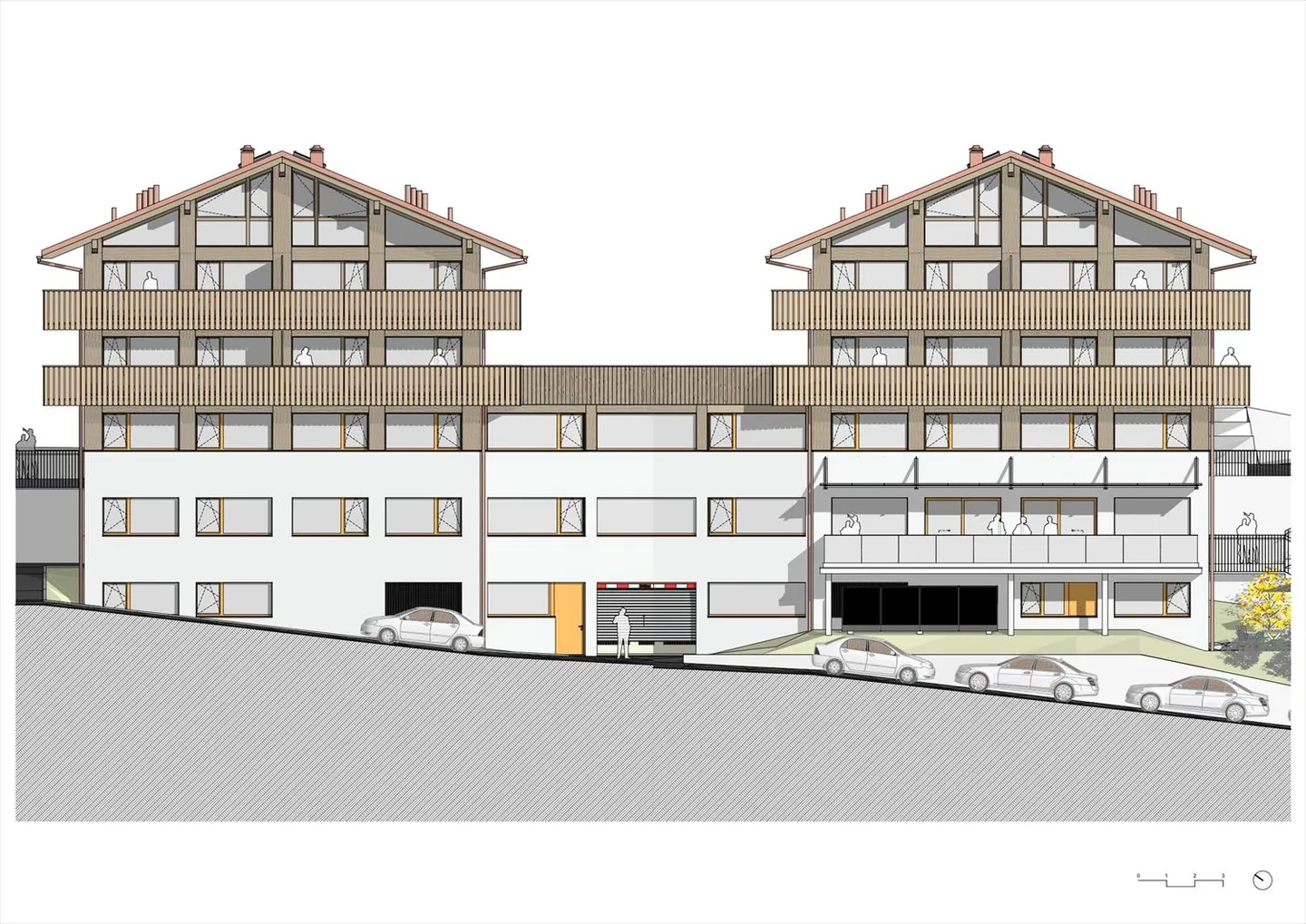 Vercorin - Echères 204 - Duplex 4,5 Zimmer Durchgang - Foto 7 von 10