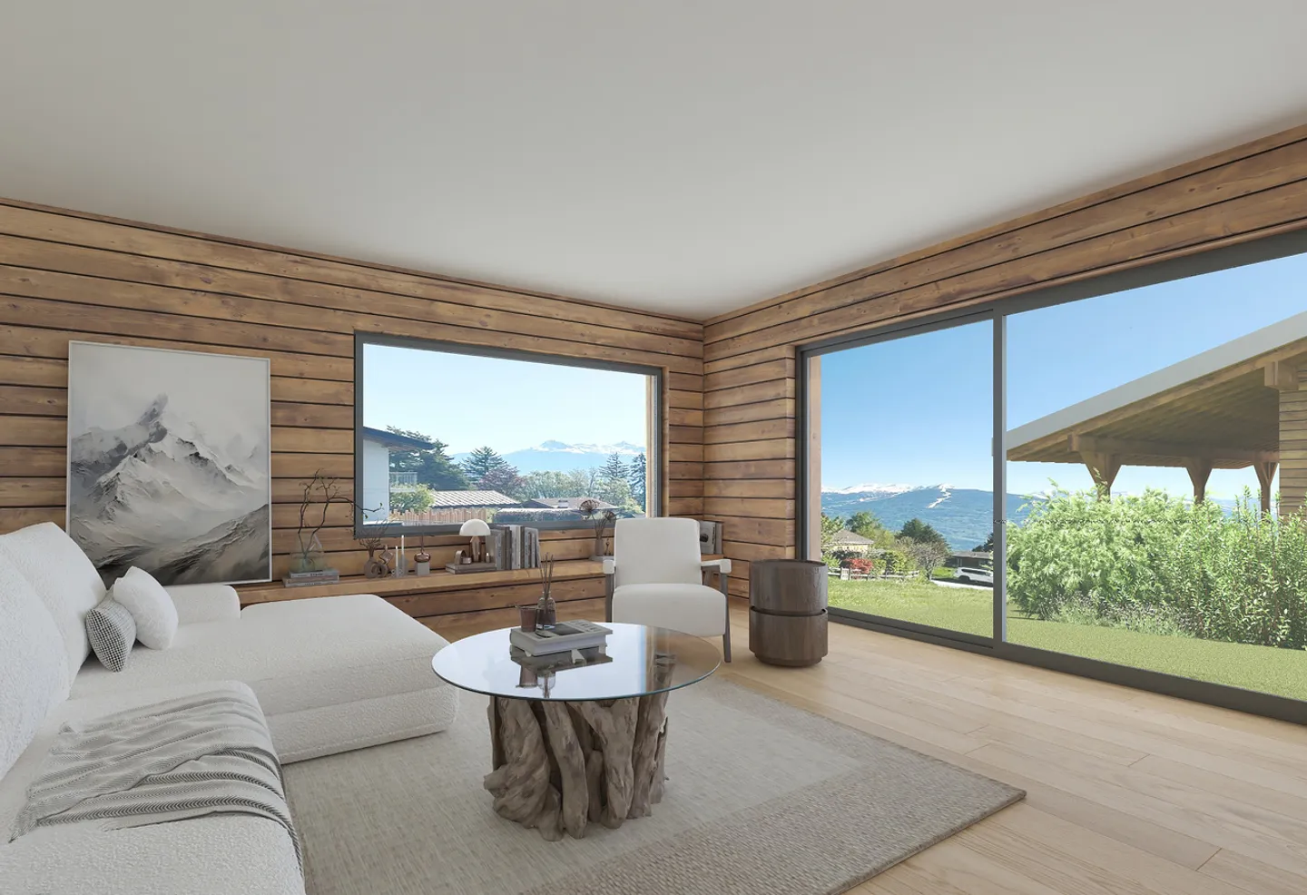 Wunderschöne 4,5-Zimmer-Wohnung mit atemberaubendem Blick in Savièse - Foto 1 von 6