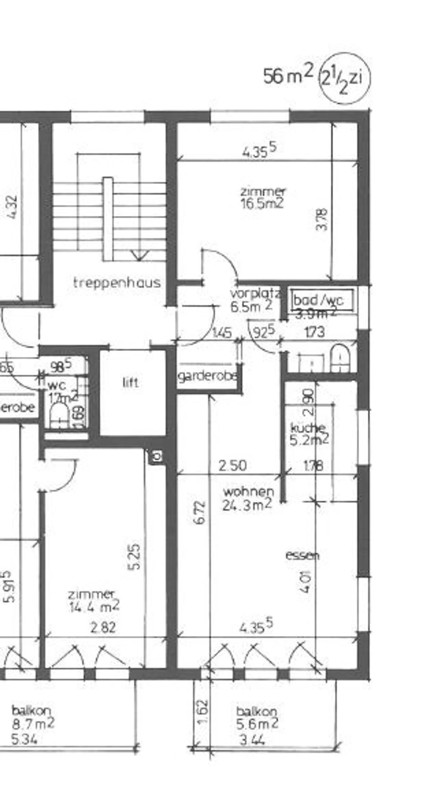 Schöne 2.5-Zimmer-Wohnung mit Balkon - Foto 8 von 8