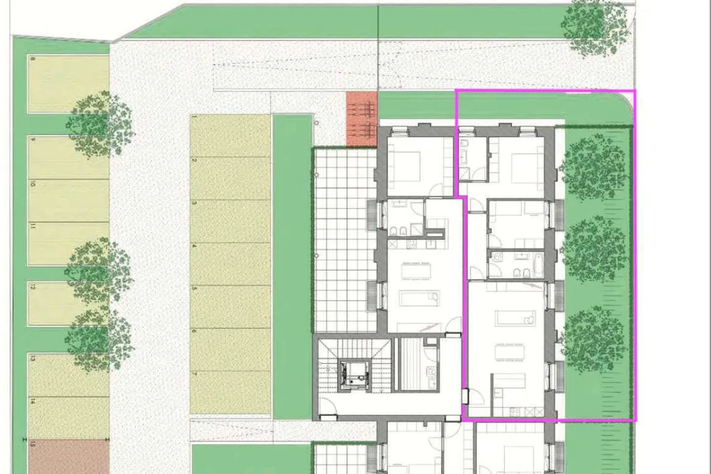 Nouvel appartement de 3,5 pièces avec jardin - Photo 12 sur 12