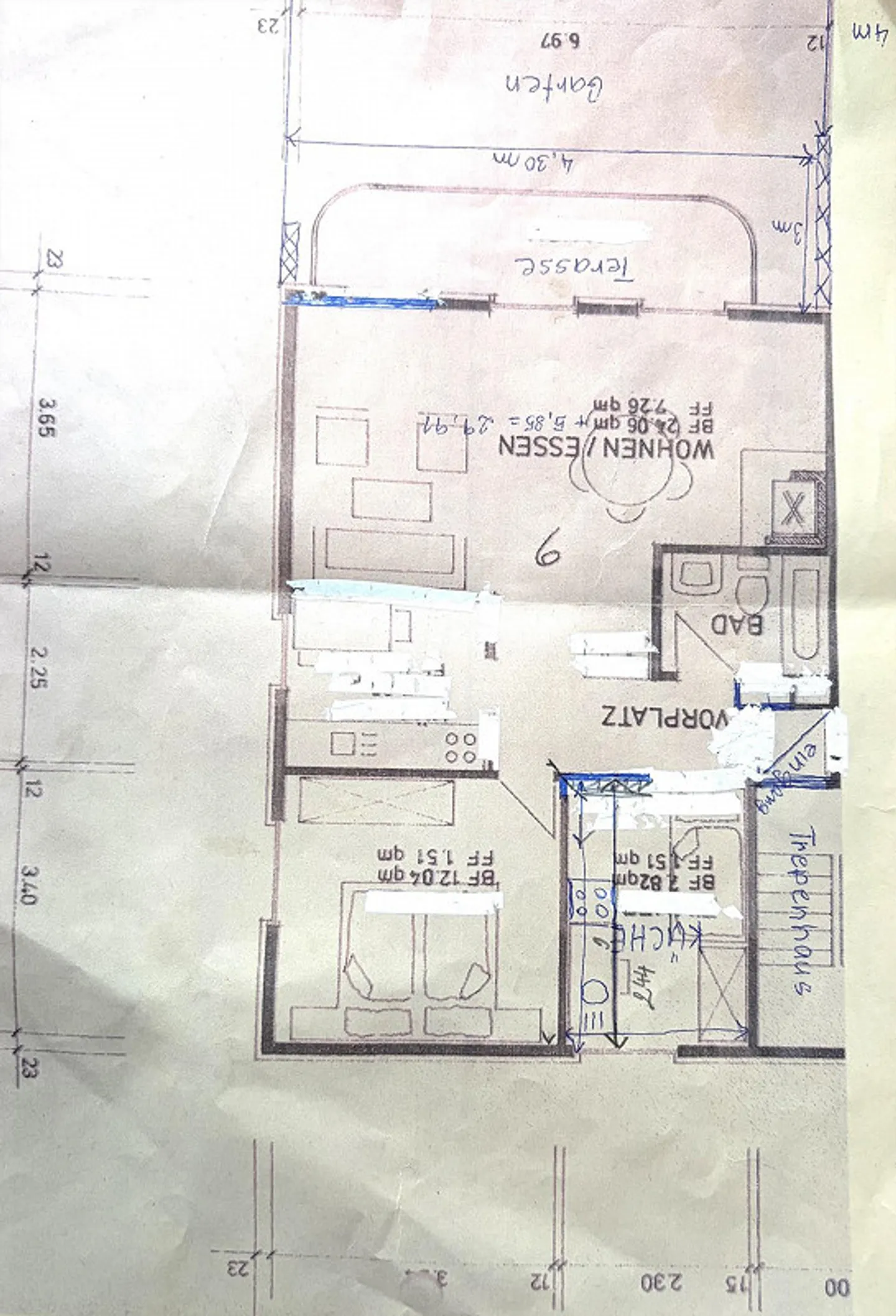 Appartement lumineux et ensoleillé de 2,5 pièces au rez-de-chaussée avec jardin privé à partir du 1er juillet - Photo 13 sur 13