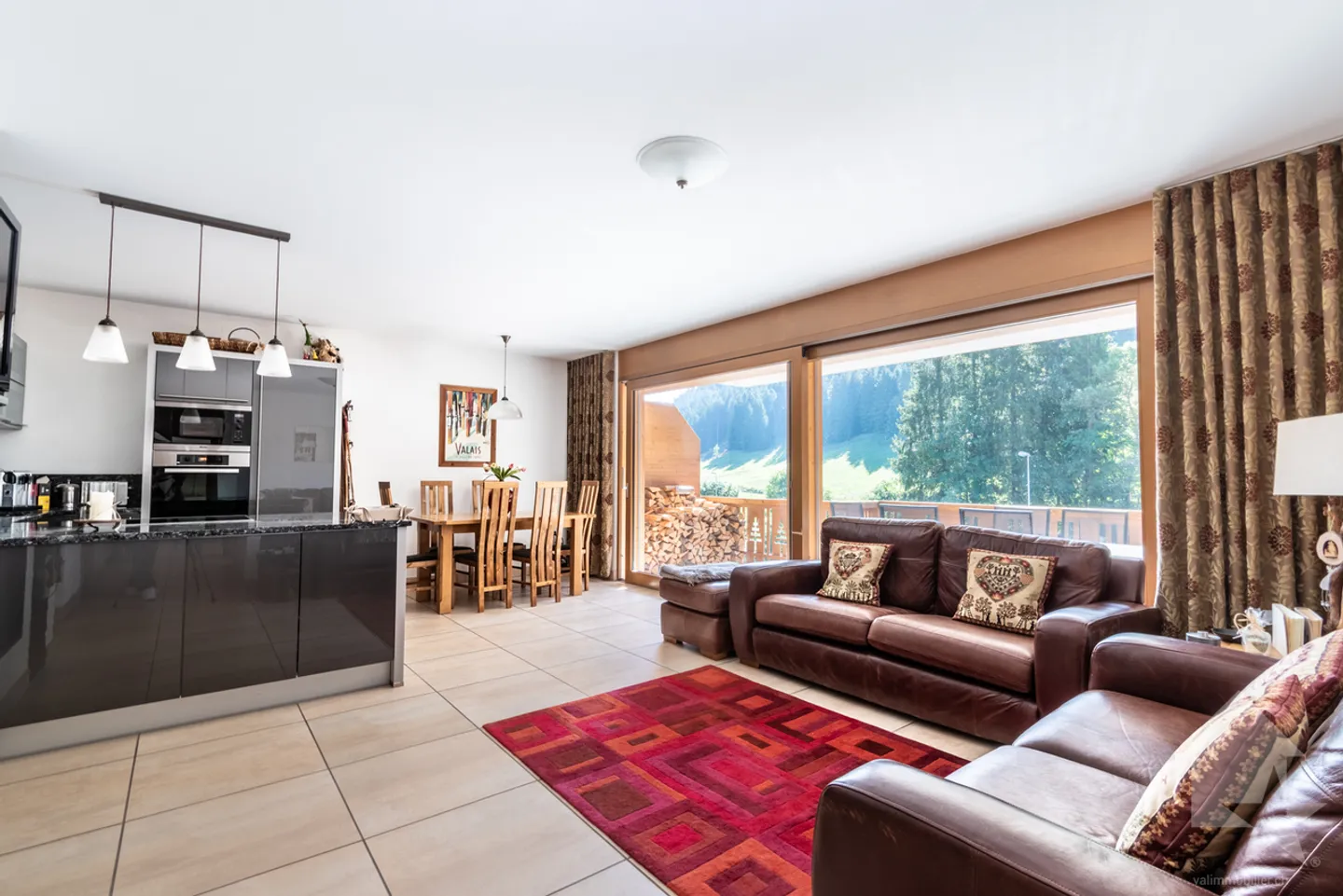 «Morgins, lumineux appartement de standing de 3.5 pièces» - Photo 1 sur 12