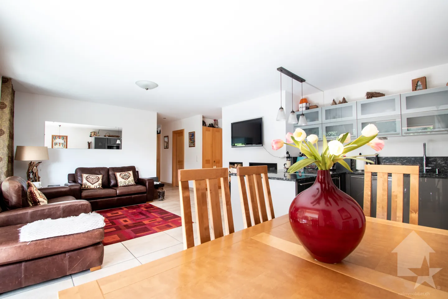 «Morgins, lumineux appartement de standing de 3.5 pièces» - Photo 6 sur 12