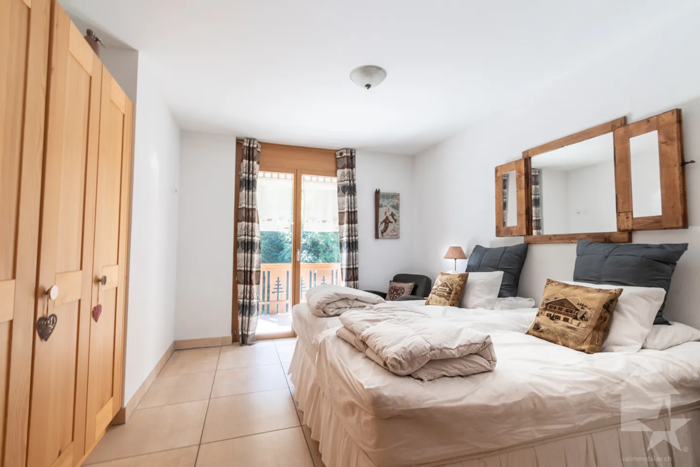 «Morgins, lumineux appartement de standing de 3.5 pièces» - Photo 9 sur 12