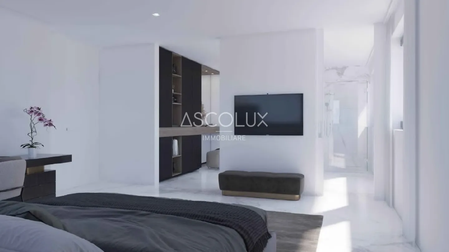 Exklusive Dachwohnung mit grosser überdachter Terrasse  | Attico Esclusivo con Ampia Terrazza Coperta  - Foto 5 von 12