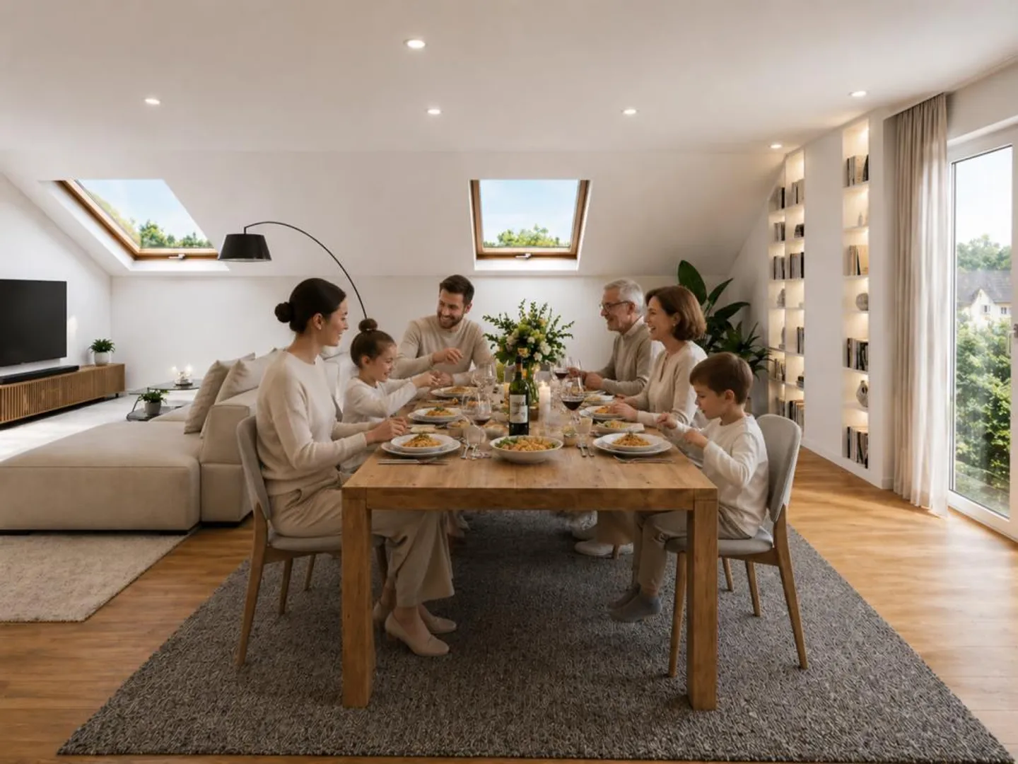 Nachhaltiges Penthouse in Koppigen - Foto 4 von 13
