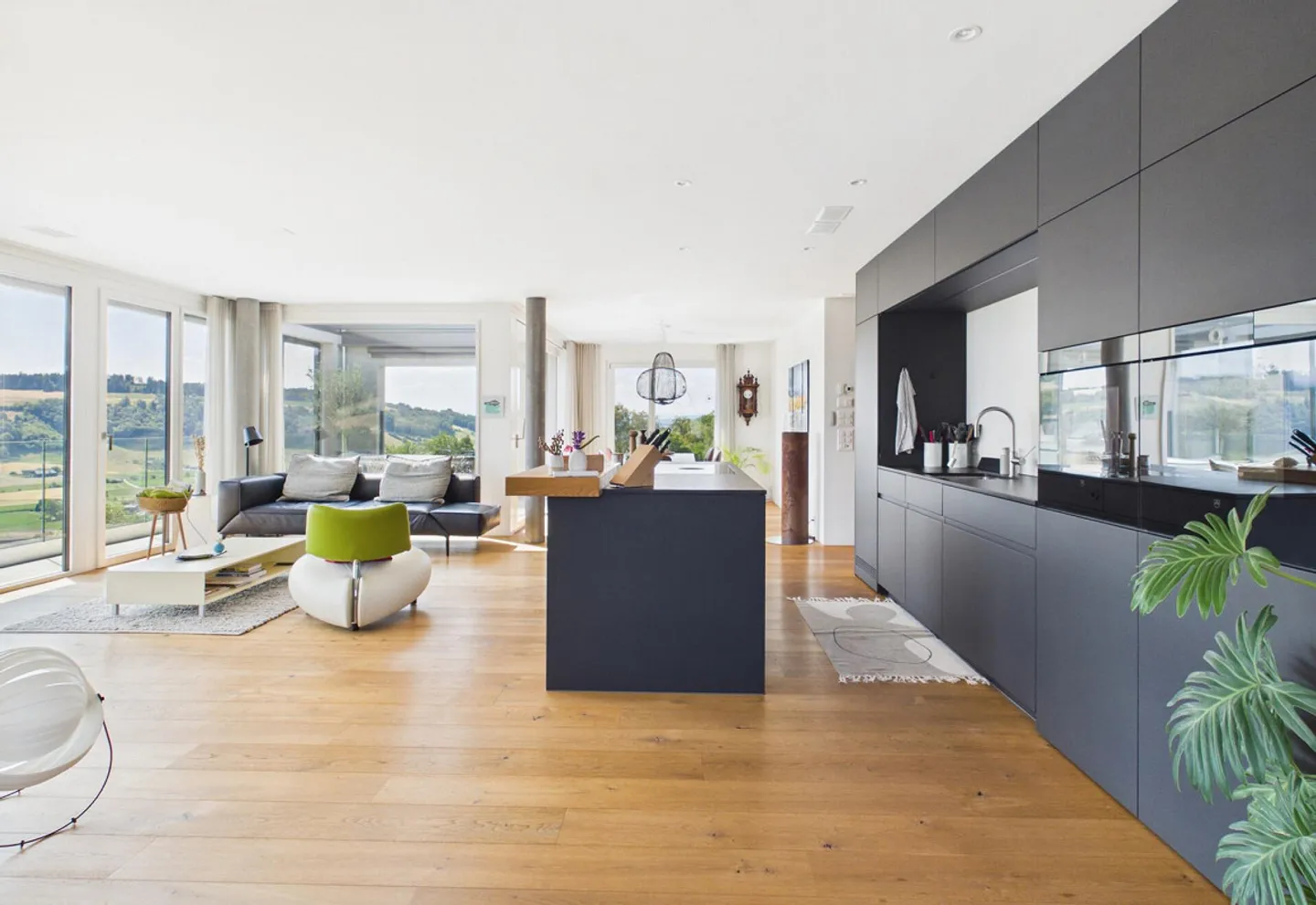 Penthouse mit beeindruckendem Alpenblick - Foto 3 von 15