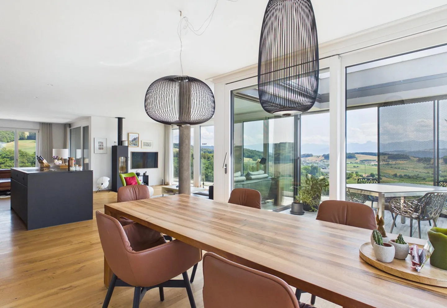 Penthouse mit beeindruckendem Alpenblick - Foto 4 von 15