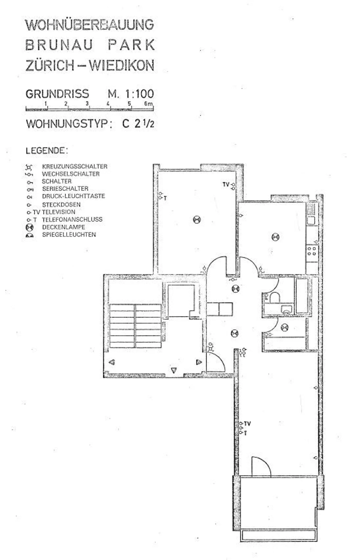 Appartement 2.5 pièces au Brunaupark - Photo 3 sur 5