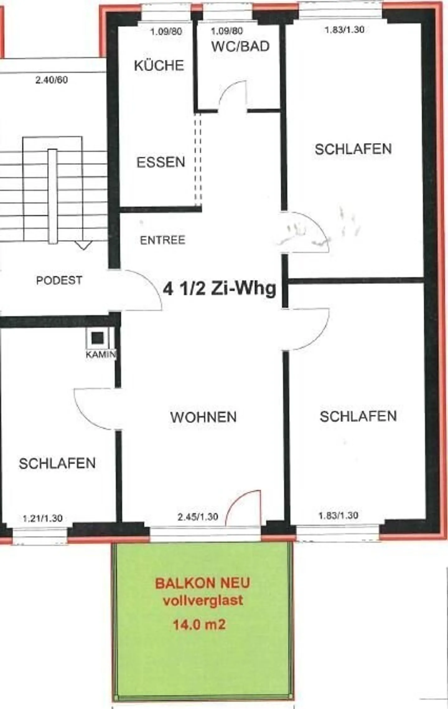 Wohnung mieten - Foto 7 von 8