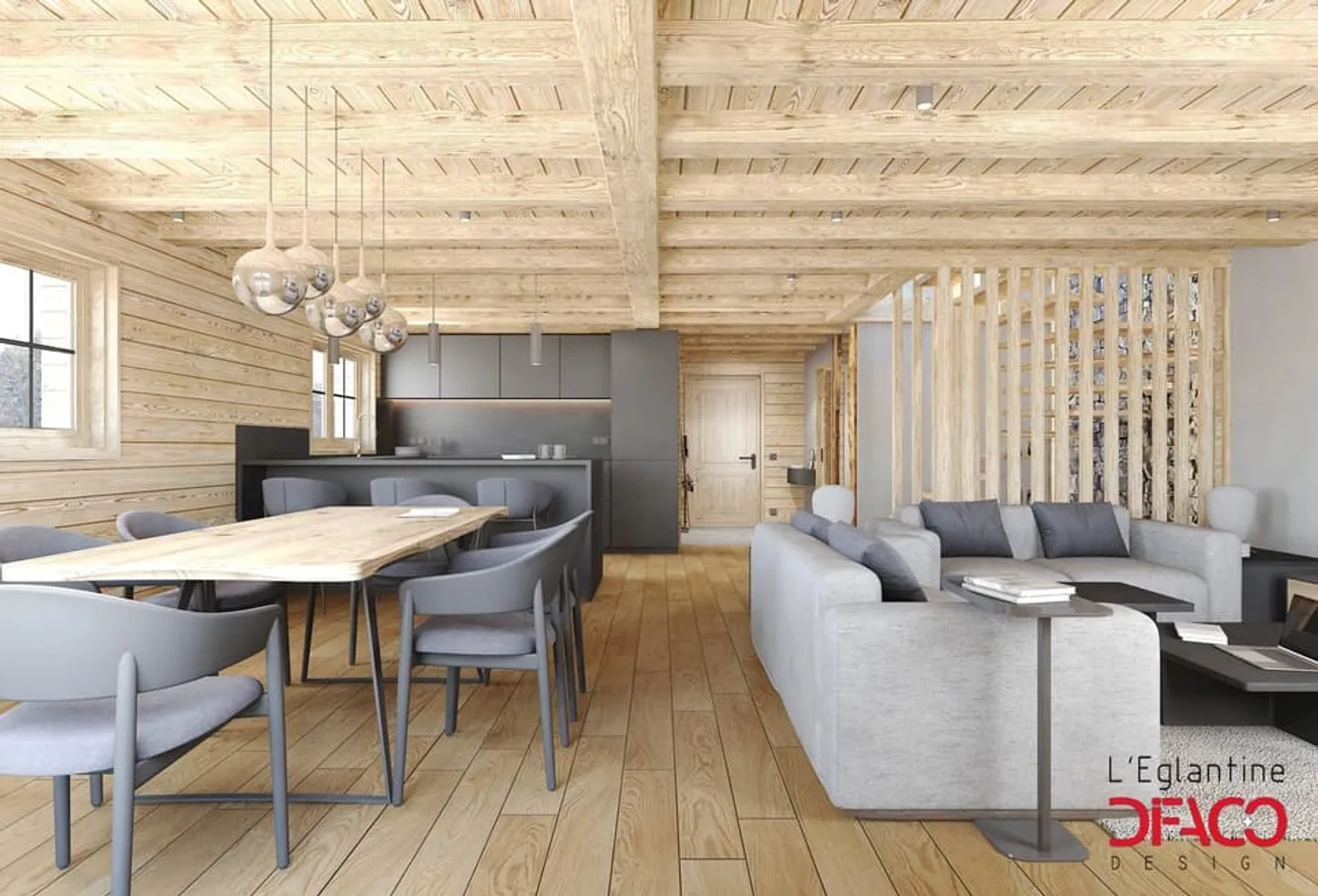 APPARTAMENTO DUPLEX LOT 2 CHALET ÉGLANTINE - Foto 6 di 13
