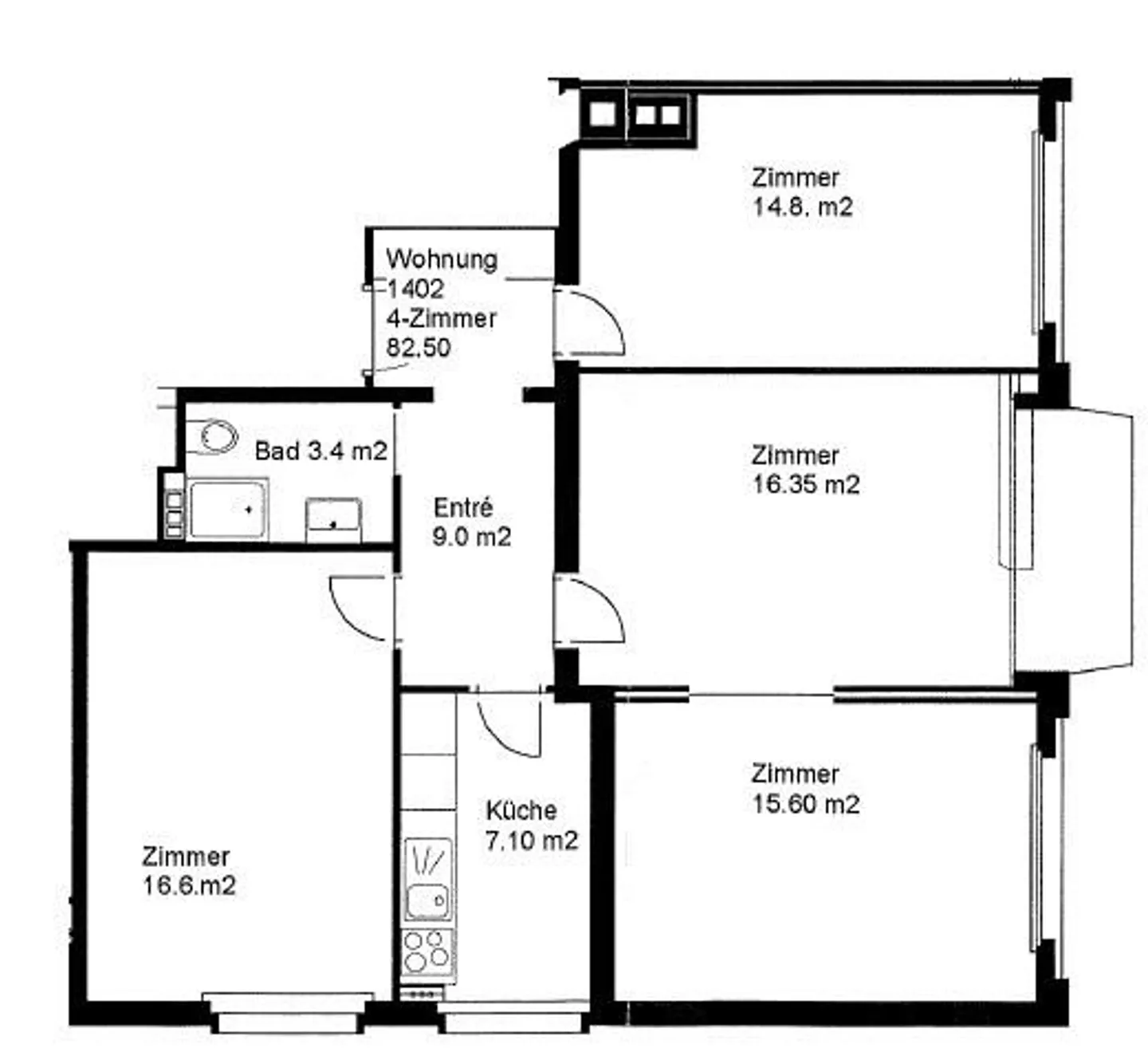 Wohnung an zentraler Lage - Foto 8 von 8