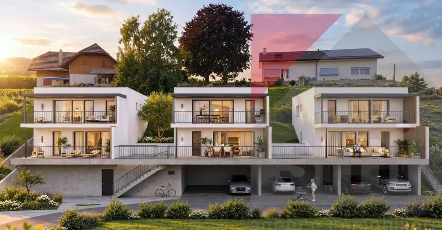 Promotion of 3 individual villas: La Côte 12, Le Bry - Photo 5 of 5