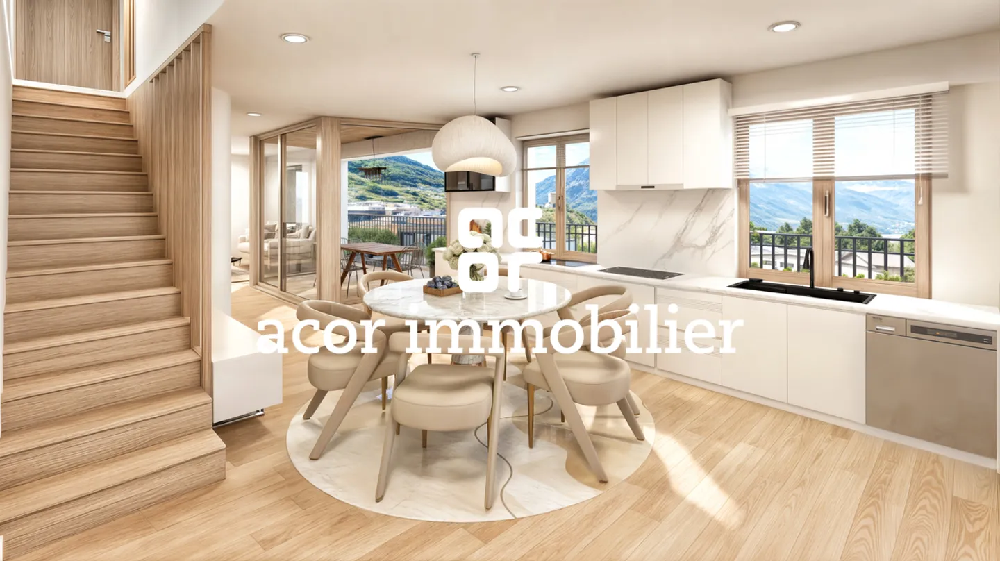 PPE Romande XXV - Lot 308 - Duplex North 4.5 rooms 3rd V1 - Photo 7 of 8