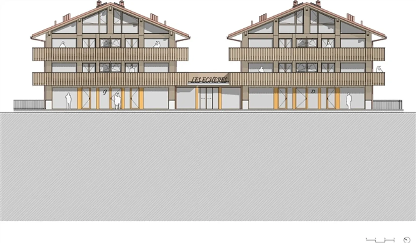 Vercorin - Echères 203 - Maisonette 4.5 Rooms Intersection - Photo 8 of 9