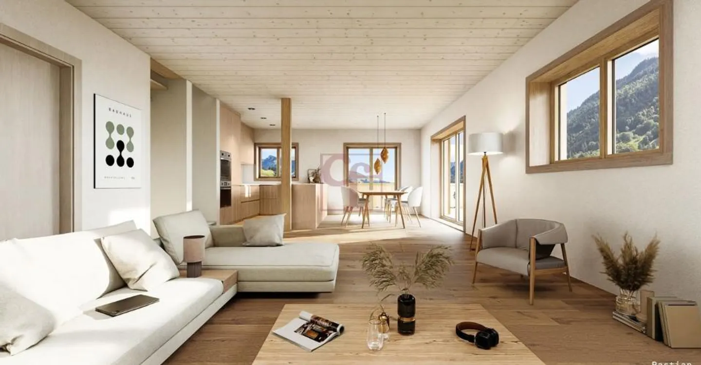 10 minutes from Charmey - Two new 4.5 room apartments with alpine charm - Photo 2 of 10