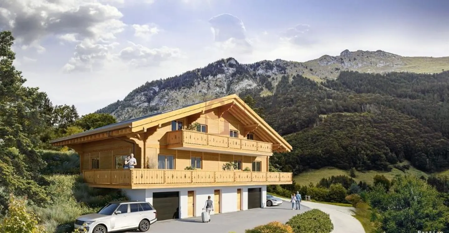 10 minutes from Charmey - Two new 4.5 room apartments with alpine charm - Photo 4 of 10