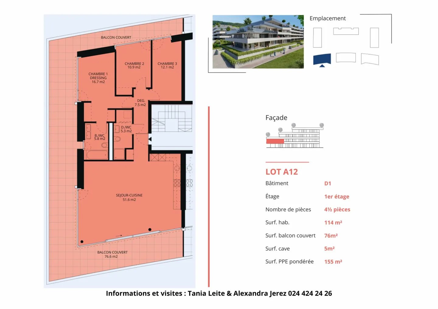 Appartement de Luxe au Lac - Photo 13 sur 13