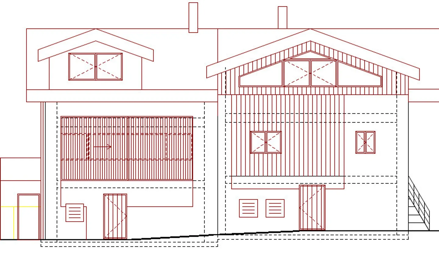 Rénovation d'une grange avec permis de construire - Photo 4 sur 6