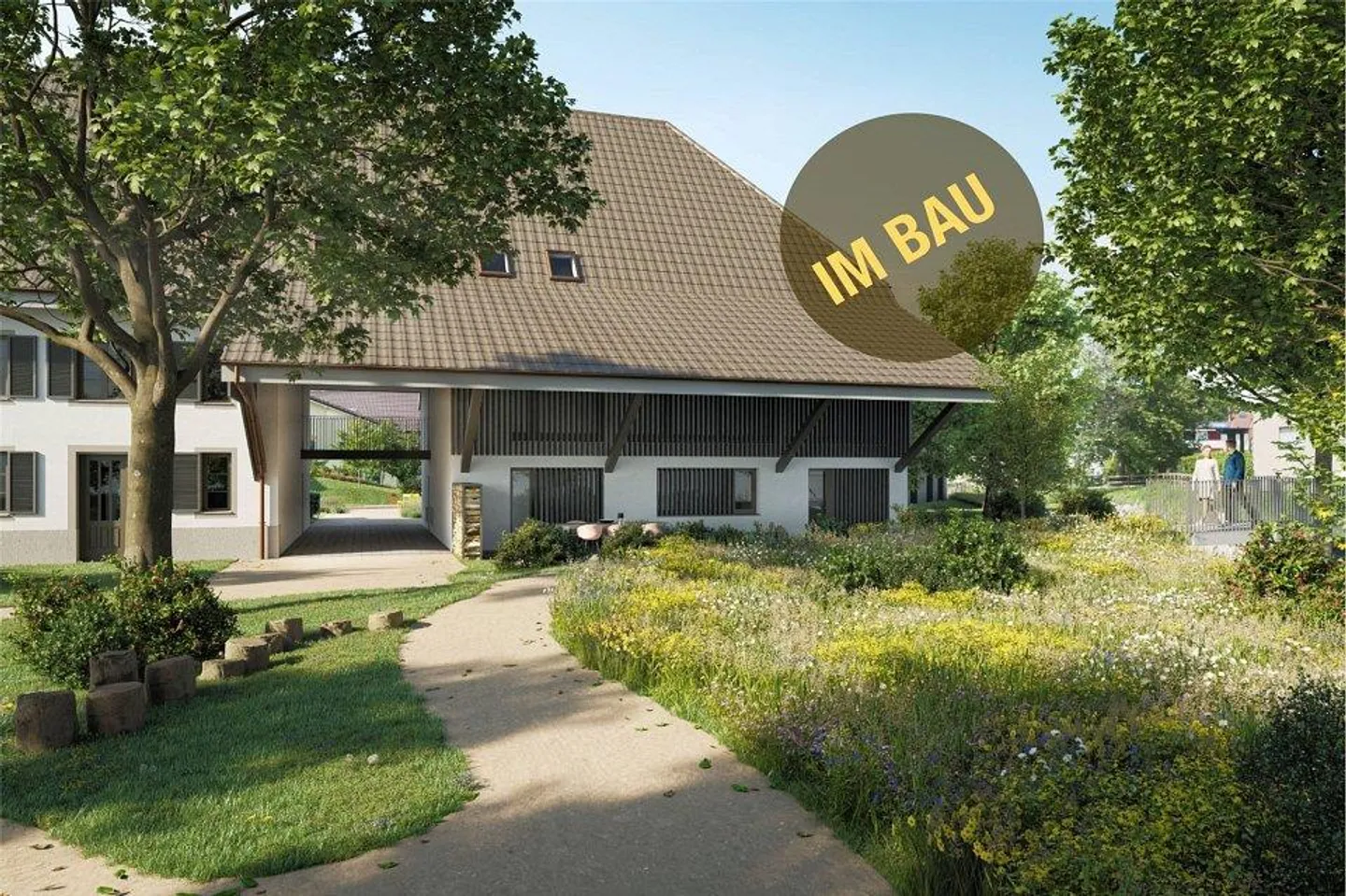 Vivre de manière centrale et spacieuse : Nouveau bâtiment "Lindensteg" - Photo 1 sur 8
