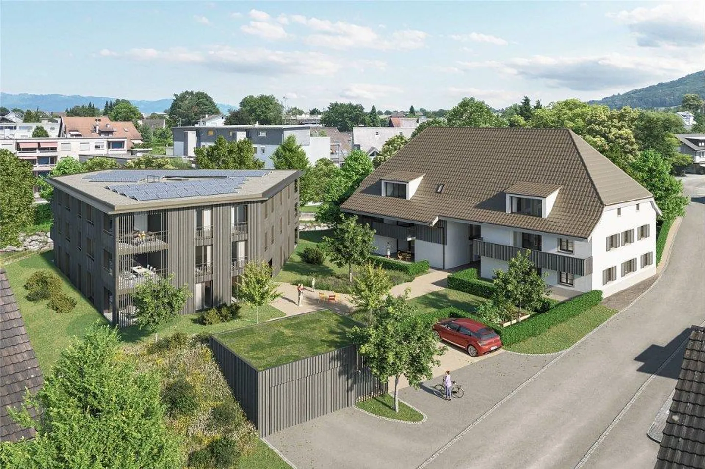 Vivre de manière centrale et spacieuse : Nouveau bâtiment "Lindensteg" - Photo 2 sur 8