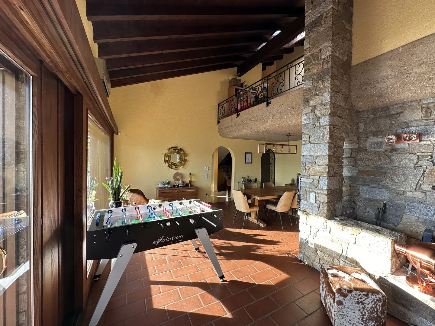 Casa unifamiliare con vista sul lago di Lugano e sulle montagne a Cimo - Foto 5 di 8
