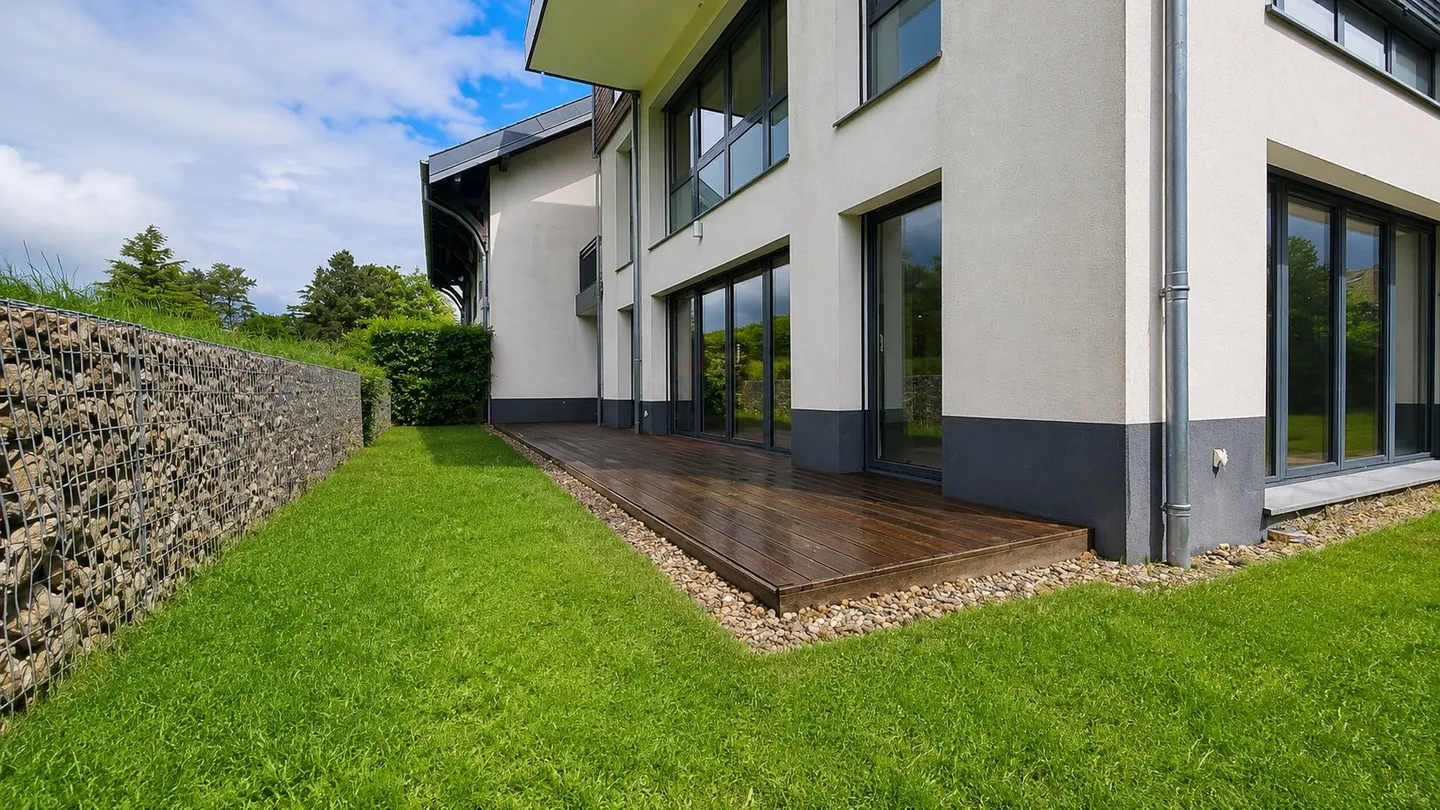 Elegante Gartenwohnung in Gingins - Foto 1 von 11