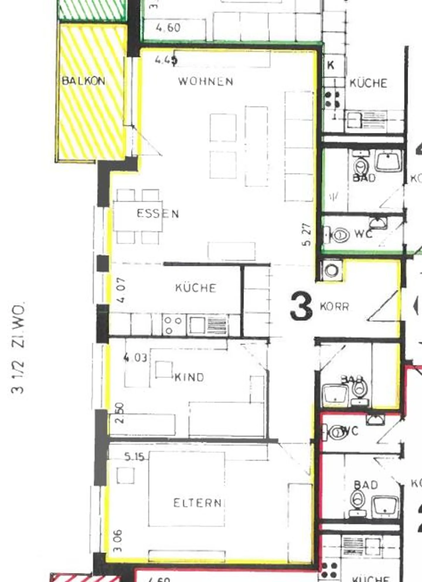 3.5 Room Apartment Freshly Renovated - Photo 20 of 20