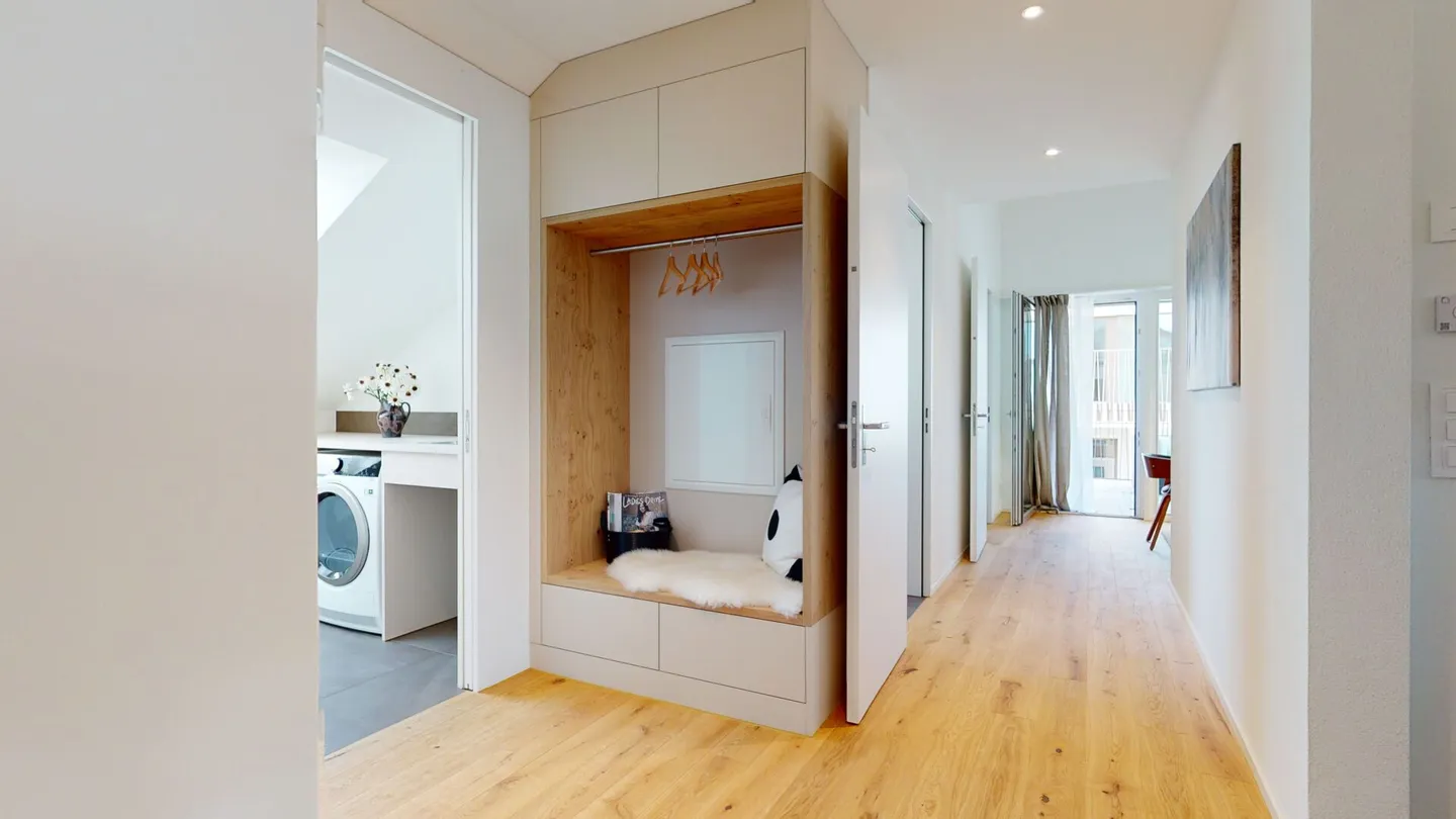 Einzigartige Dachgeschosswohnung im Eigentumsstandard - Foto 6 di 12