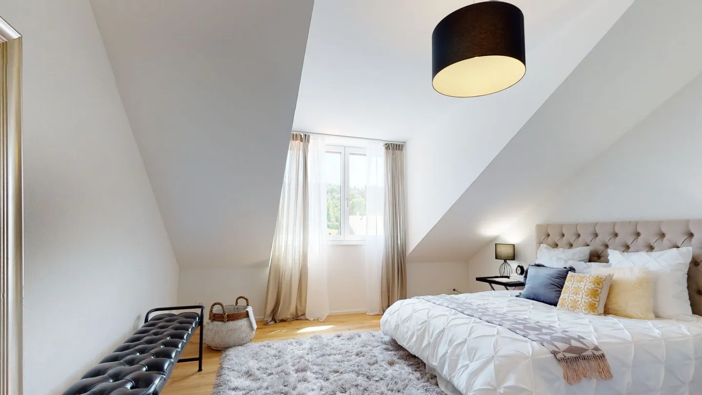 Einzigartige Dachgeschosswohnung im Eigentumsstandard - Foto 7 di 12