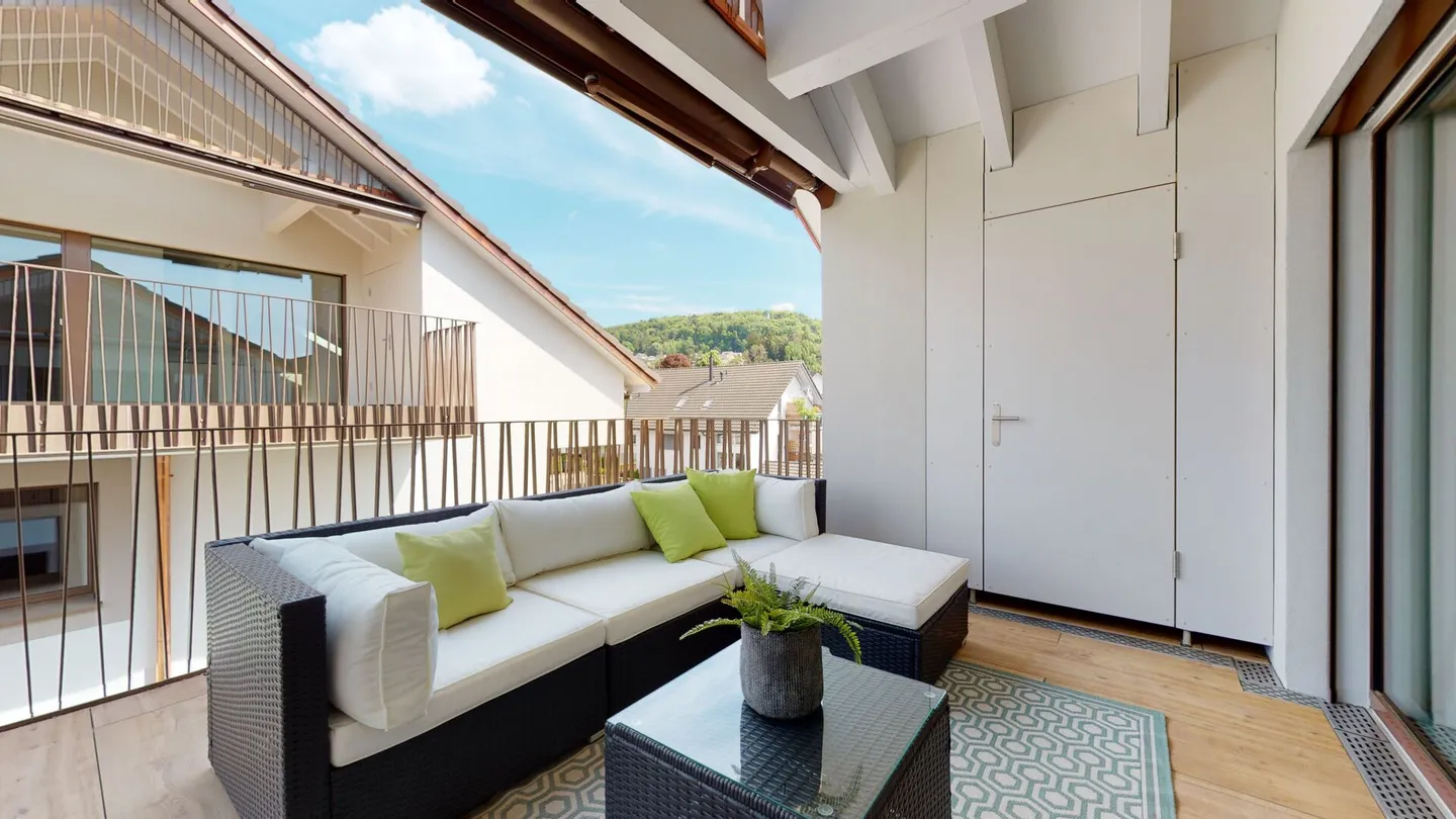 Einzigartige Dachgeschosswohnung im Eigentumsstandard - Foto 10 di 12