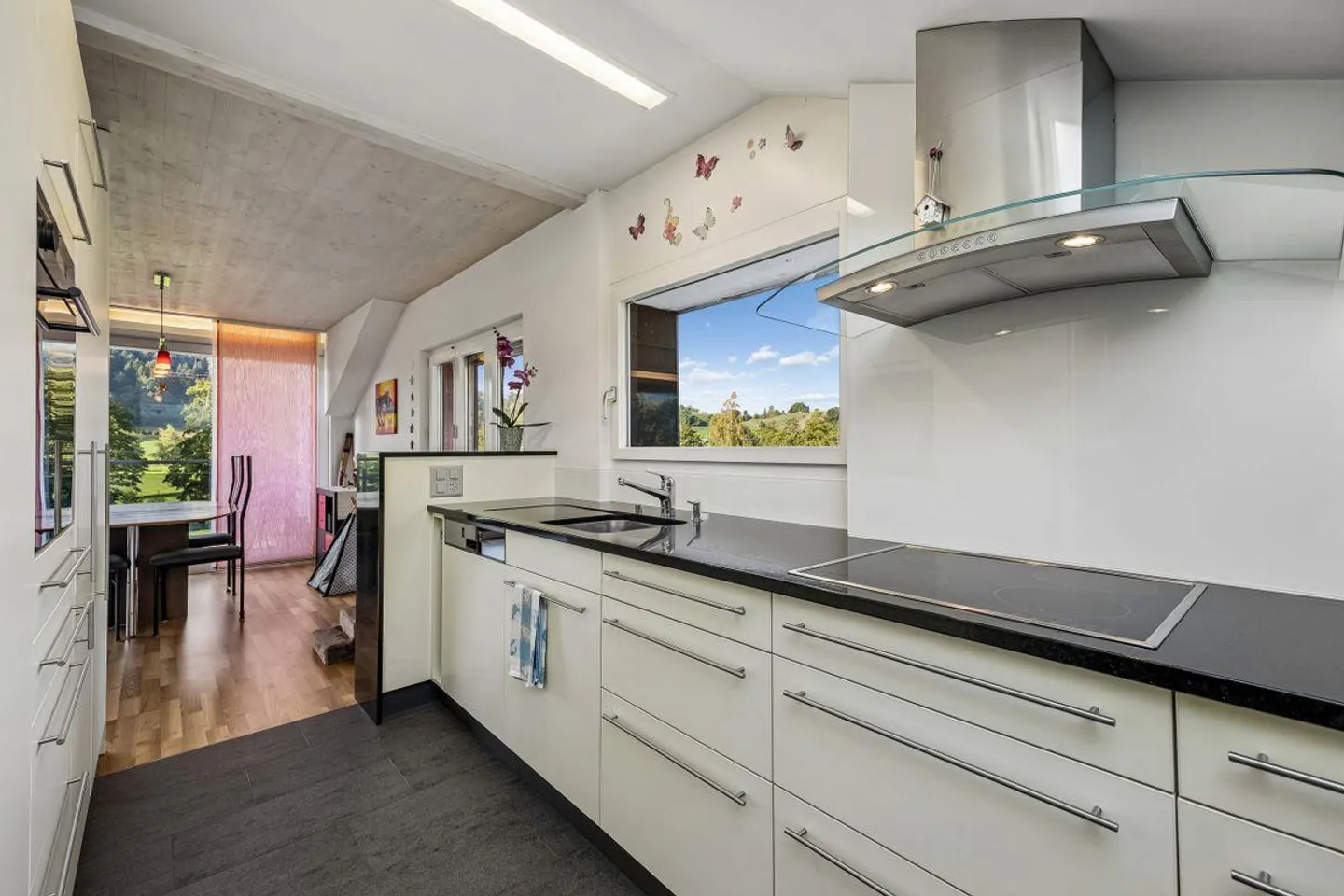 Vivere in campagna con vista: Casa residenziale flessibile con spazio commerciale e potenziale di espansione - Foto 3 di 13