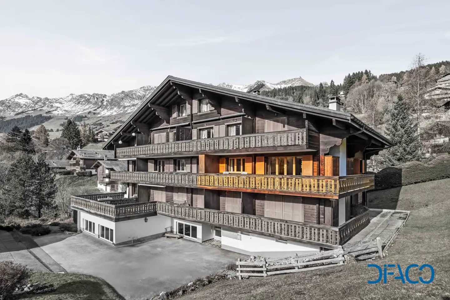 Charmantes Apartment in Les Diablerets - Foto 2 von 13