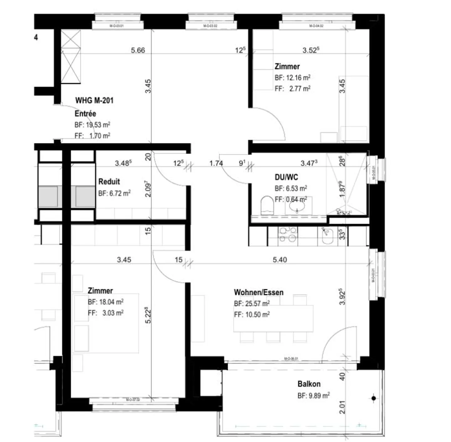Helle 3.5-Zimmer-Wohnung - Foto 9 von 9
