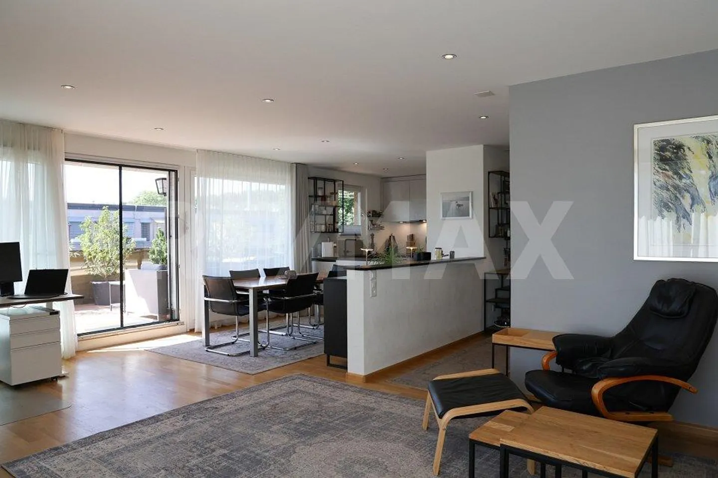 Esclusivo appartamento attico di 3,5 stanze con terrazza sul tetto a Reinach (BL) - Foto 13 di 13