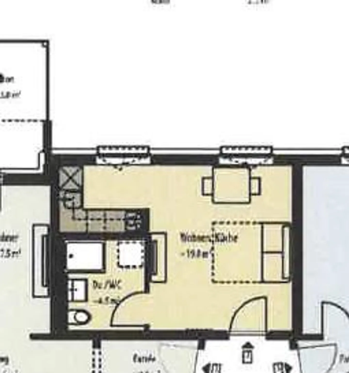 1½-Zimmerwohnung sucht neuen Bewohner - Foto 5 von 5