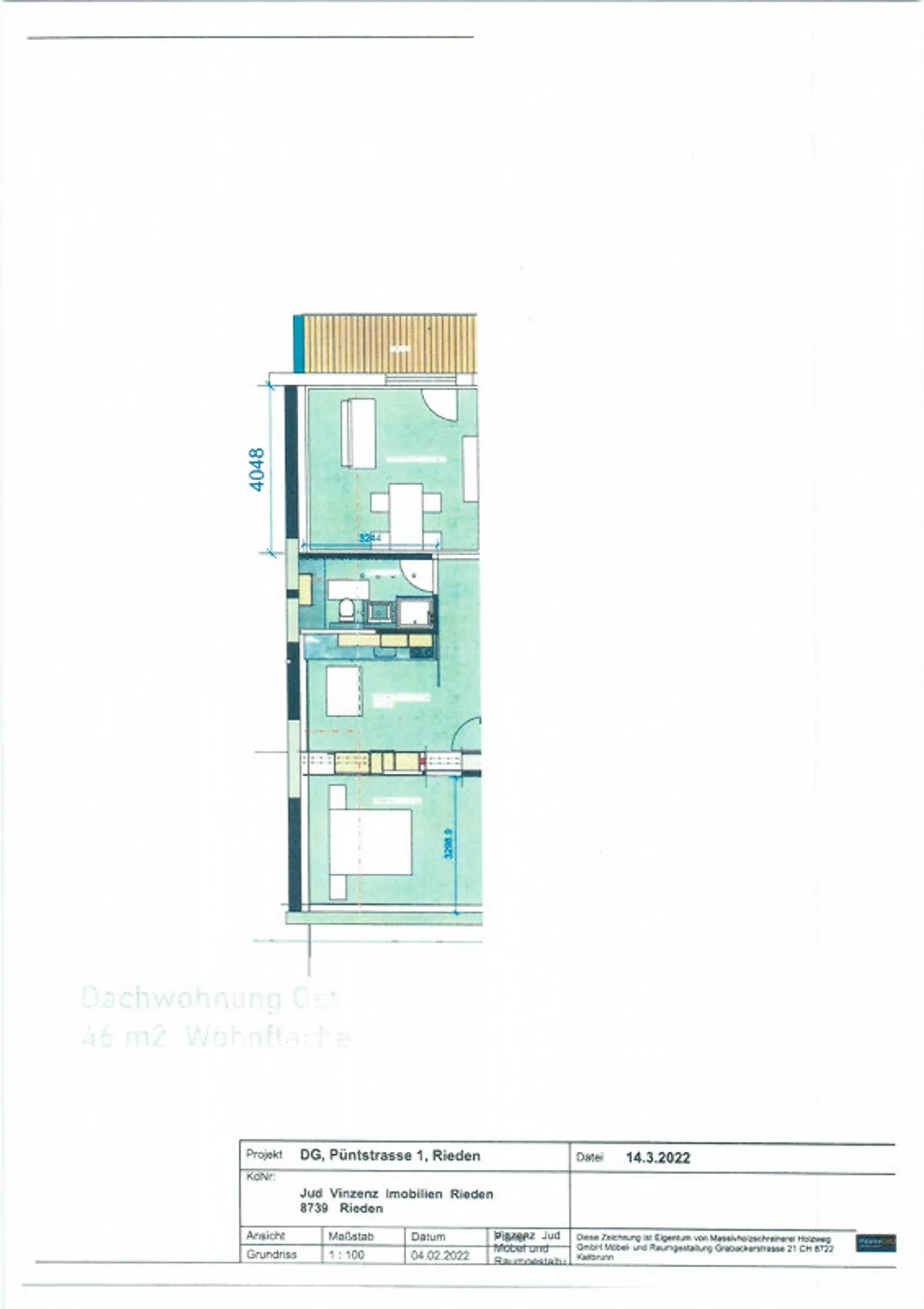 Appartement 2.5 pièces avec vue de rêve sur la Linthebene - Photo 10 sur 10