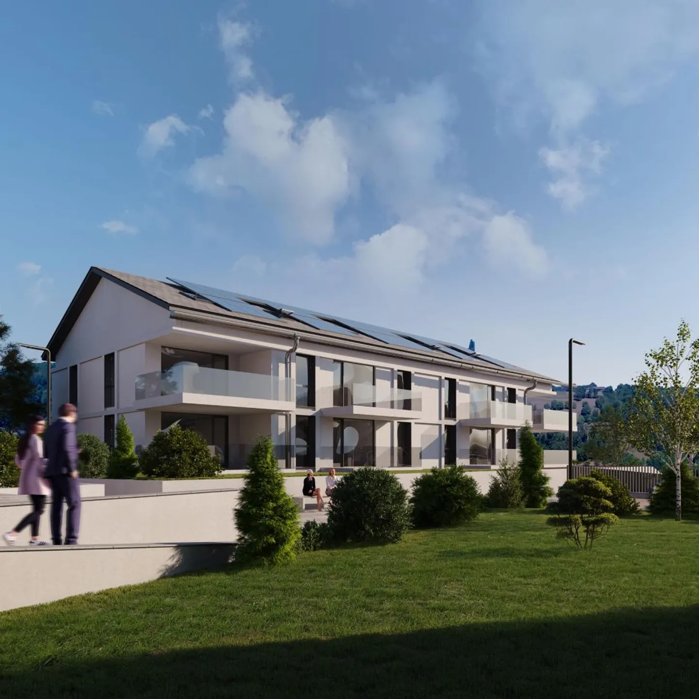 Magnificent 3.5 Room Apartment with Garden in Moudon - Photo 12 of 13