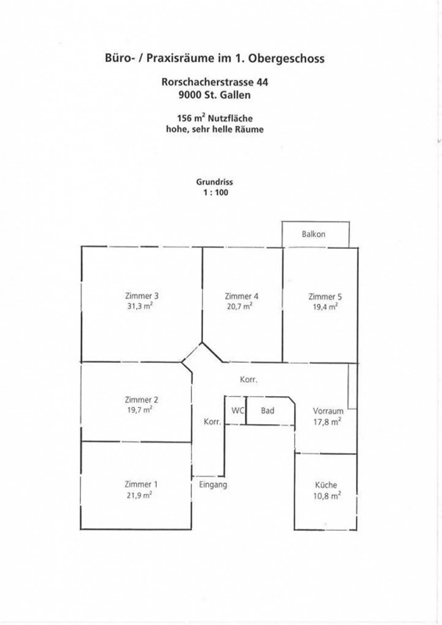 Bureaux dans un emplacement central - Photo 6 sur 6