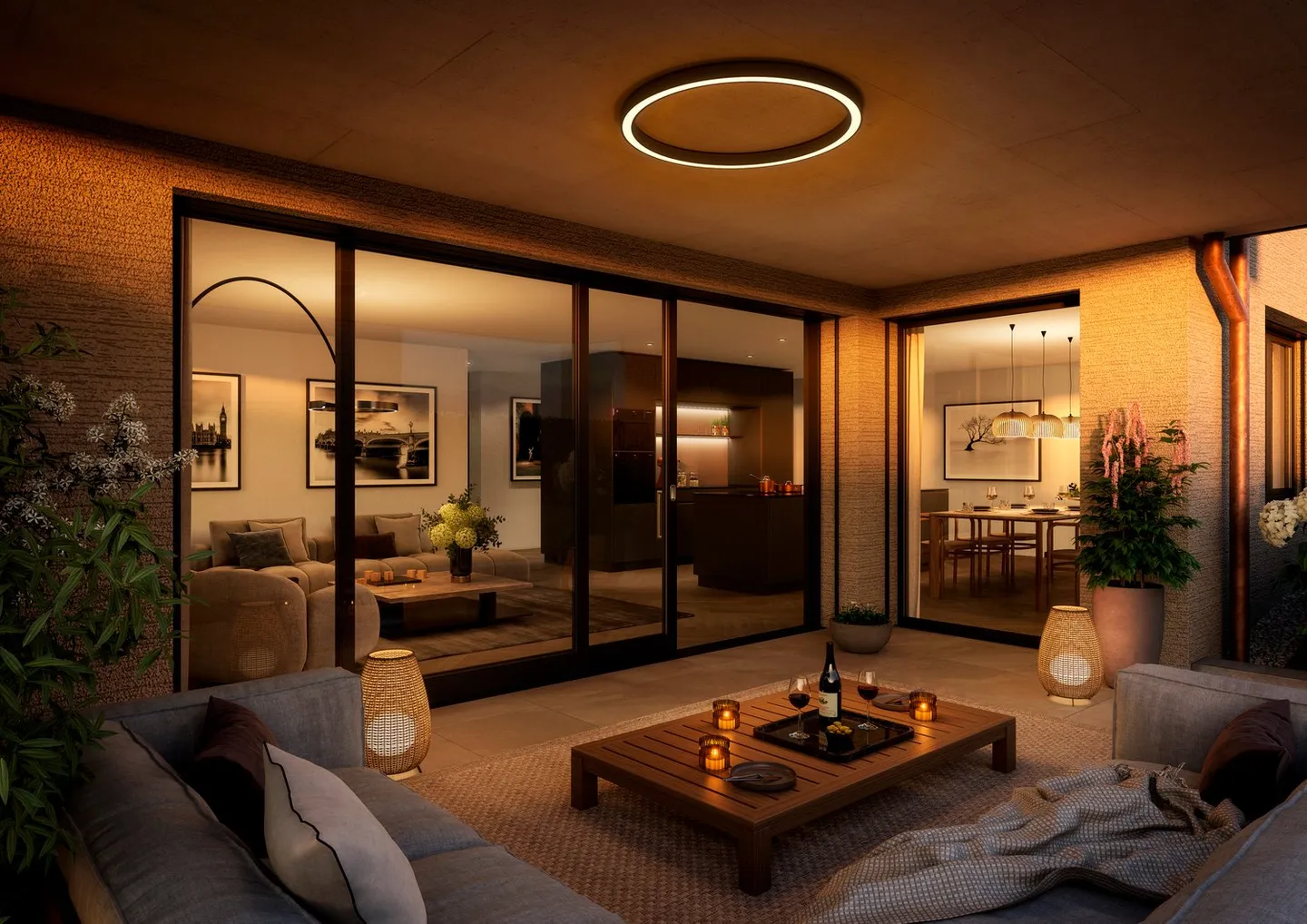 Nuova costruzione "MELANOR" - Vivere in modo centrale e tranquillo con una bella vista sul lago e sulle montagne - Foto 6 di 11