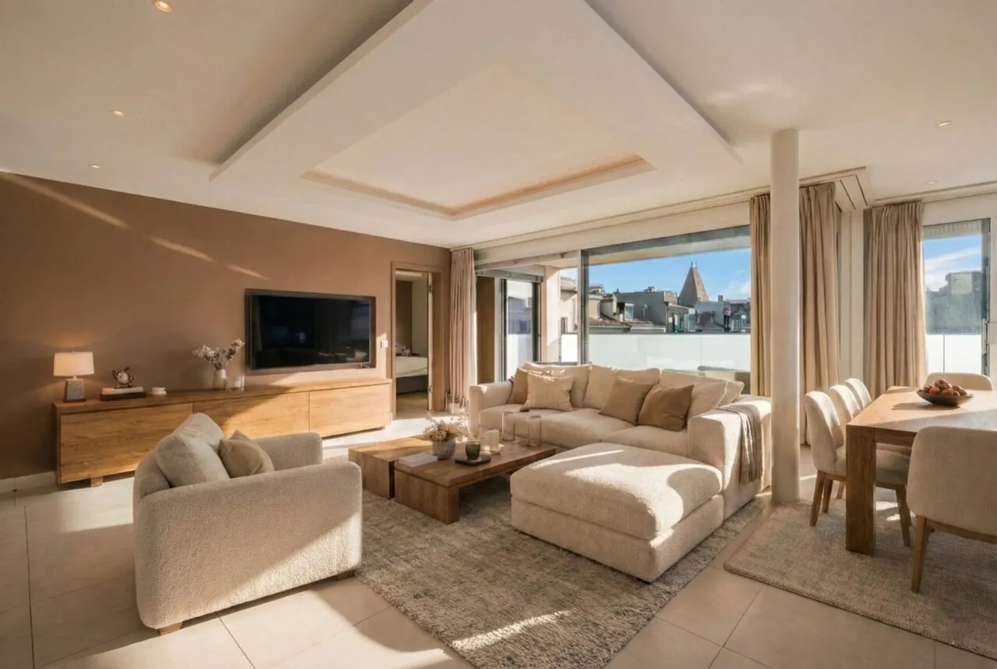 Exklusivität - Wunderschöne zeitgenössische Penthouse im Herzen von Saint-Jean - Foto 2 von 10