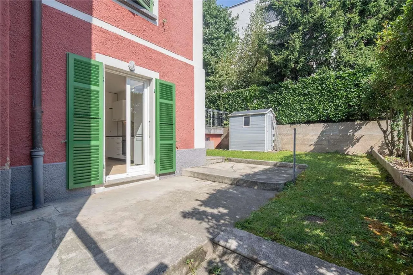 Appartamento 3.5 loc (ristrutturato) in affitto a Massagno con giardin - Foto 2 di 10