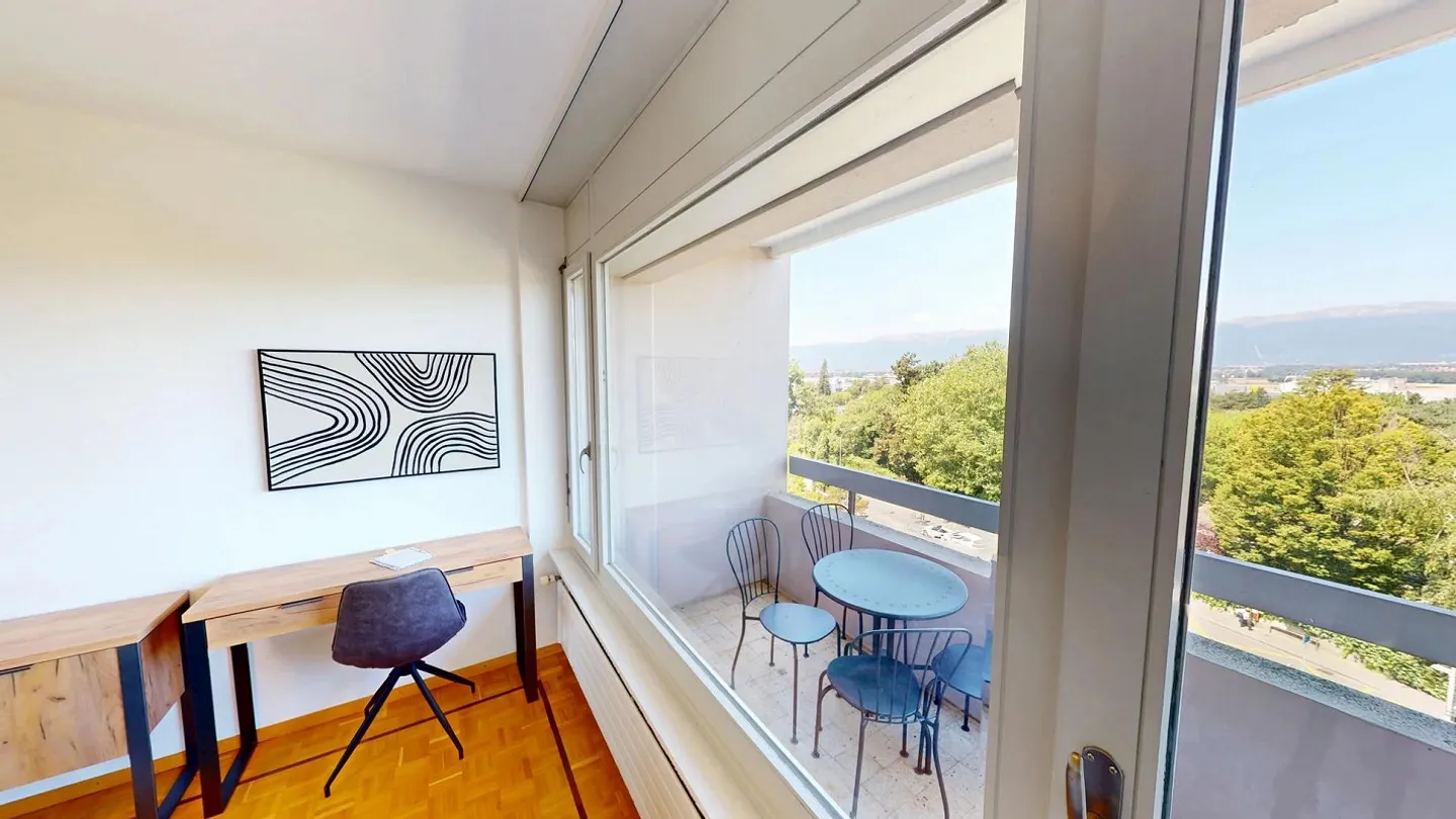 Accogliente appartamento con 1 camera e balcone a Le Grand-Saconnex - Foto 6 di 30