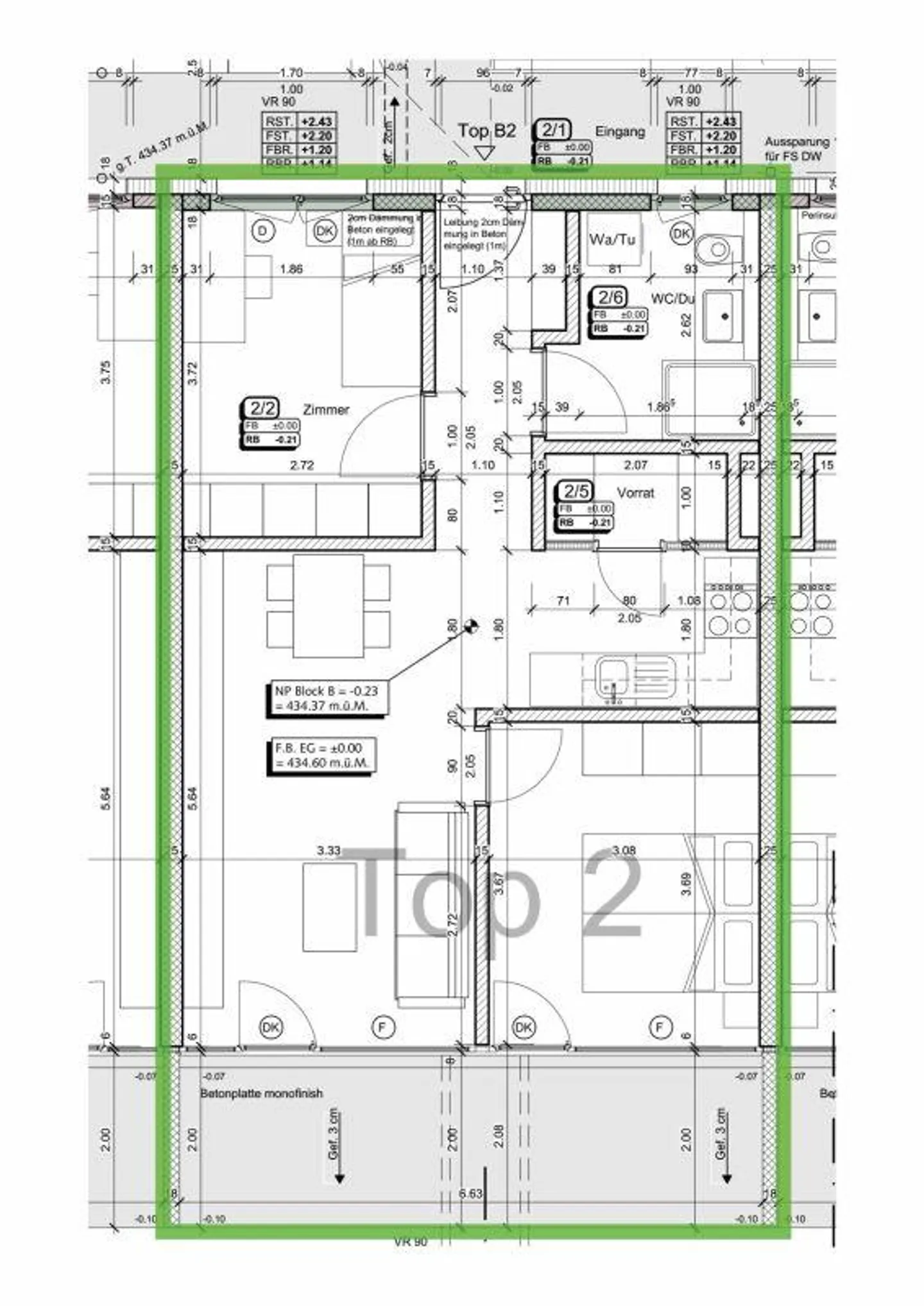 Helle und gepflegte Wohnung in ruhigem Wohnquartier - Foto 11 von 11